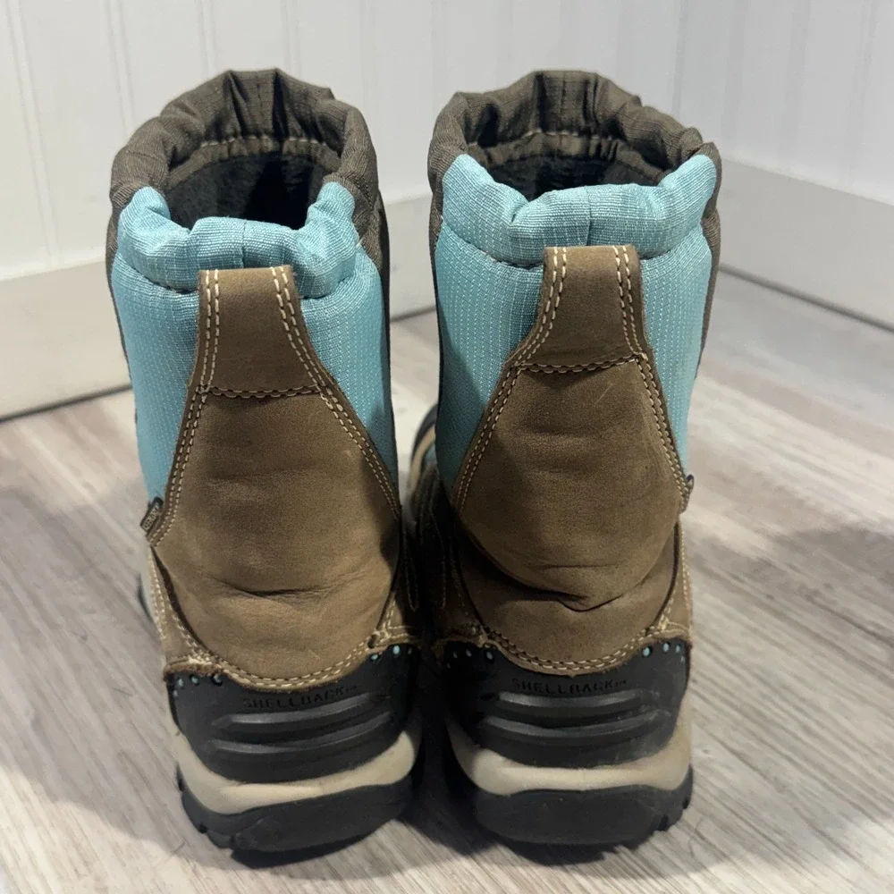 KEEN BRIXEN Women's Brown Leather WP‎ Insulated Snow Boot 52018 US 6.5 $165 MSRP